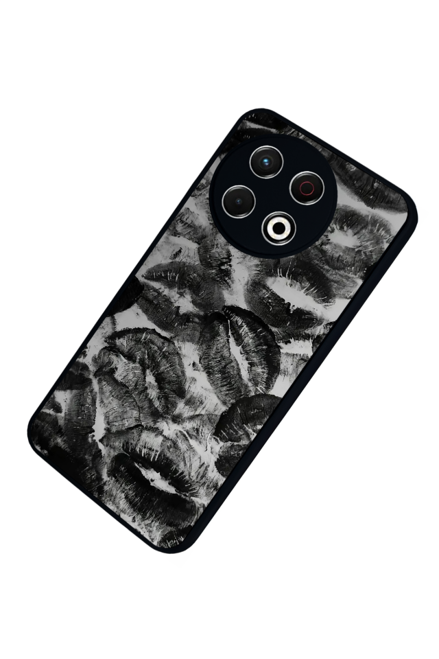 Tecno Spark 30 Pro Uyumlu Dudak Tasarımlı Glossy Premium Kılıf