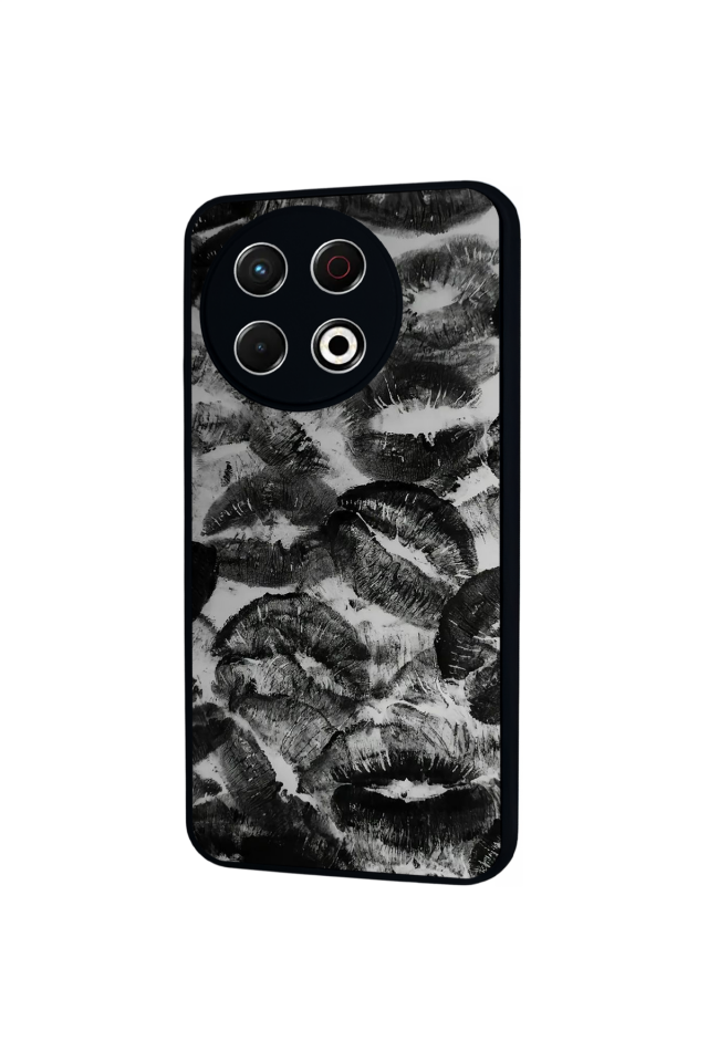 Tecno Spark 30 Pro Uyumlu Dudak Tasarımlı Glossy Premium Kılıf