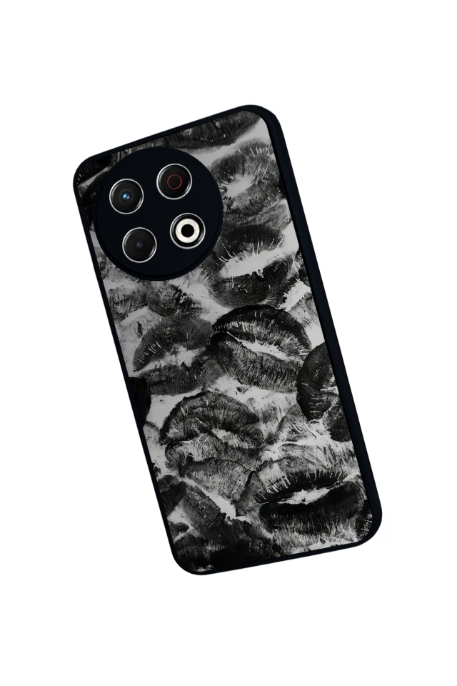 Tecno Spark 30 Pro Uyumlu Dudak Tasarımlı Glossy Premium Kılıf