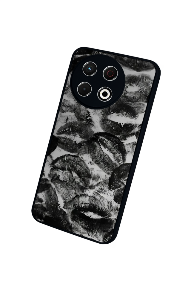 Tecno Spark 30 Pro Uyumlu Dudak Tasarımlı Glossy Premium Kılıf