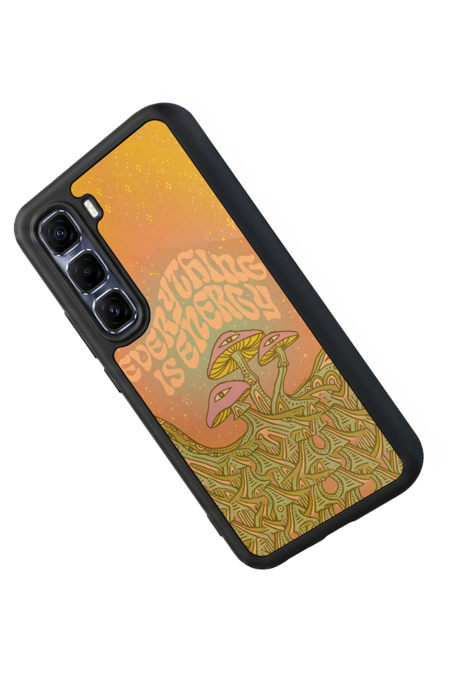 Infinix Hot 60 Pro Plus Uyumlu Energy Tasarımlı Glossy Premium Kılıf
