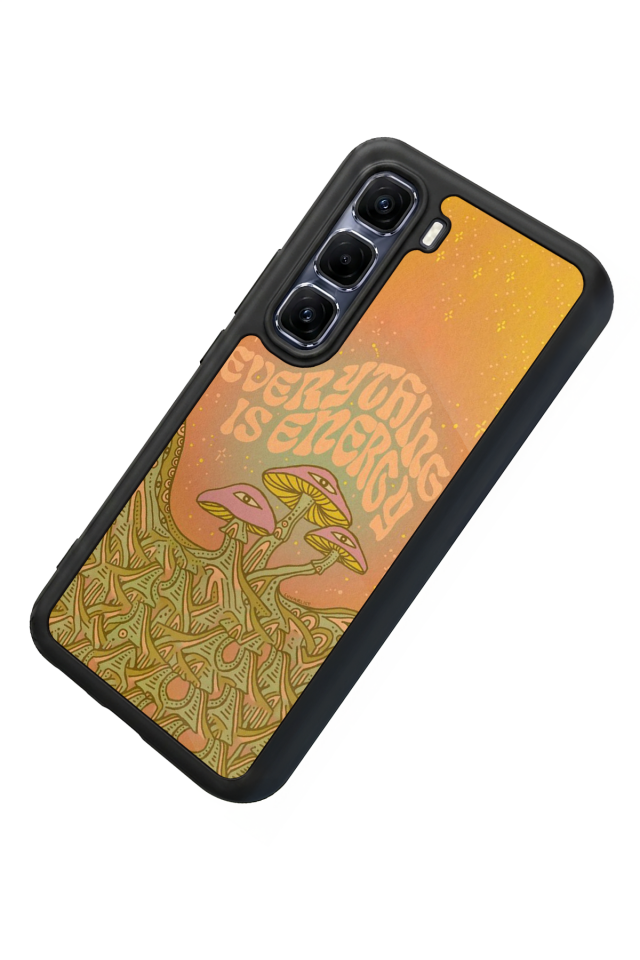 Infinix Hot 60 Pro Plus Uyumlu Energy Tasarımlı Glossy Premium Kılıf