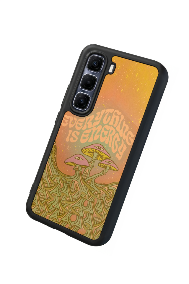 Infinix Hot 60 Pro Plus Uyumlu Energy Tasarımlı Glossy Premium Kılıf