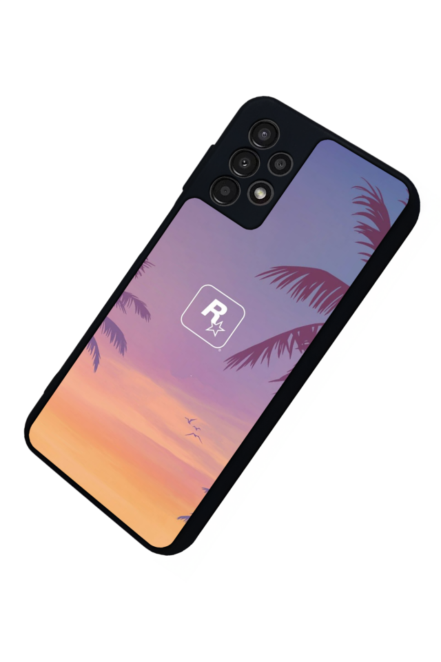 Samsung Galaxy A23 Uyumlu GTA Tasarımlı Glossy Premium Kılıf