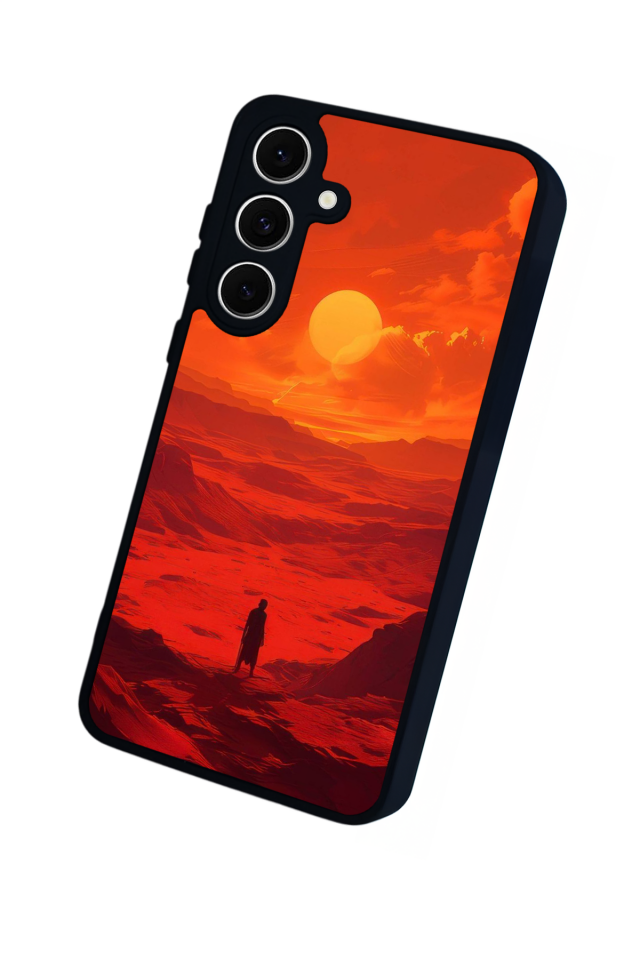 Samsung Galaxy A16 Uyumlu Güneş Tasarımlı Glossy Premium Kılıf