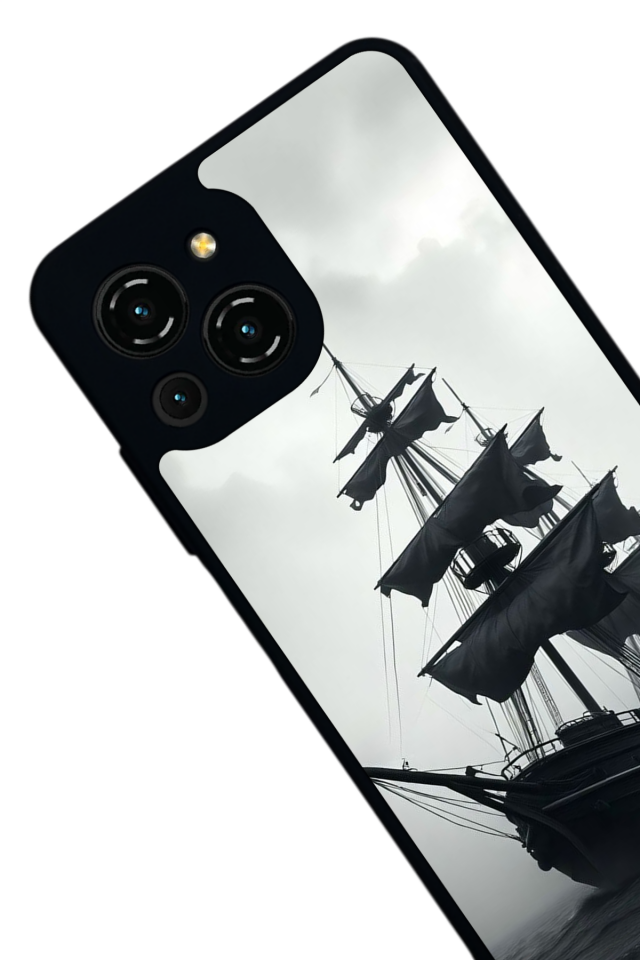 Reeder S23 Pro Max Uyumlu Korsan Tasarımlı Glossy Premium Kılıf