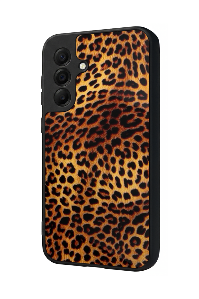 Samsung Galaxy A17 Uyumlu Leopar Tasarımlı Glossy Premium Kılıf