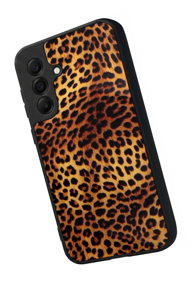 Samsung Galaxy A17 Uyumlu Leopar Tasarımlı Glossy Premium Kılıf