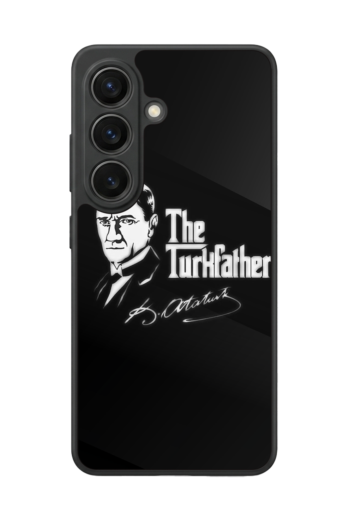 Samsung Galaxy S26 Uyumlu Mustafa Kemal Ataturk Tasarımlı Glossy Premium Kılıf