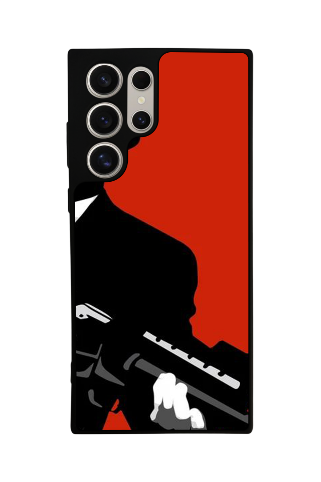 Samsung Galaxy S22 Ultra Uyumlu Scarface Tasarımlı Glossy Premium Kılıf