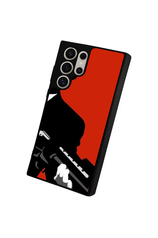 Samsung Galaxy S22 Ultra Uyumlu Scarface Tasarımlı Glossy Premium Kılıf