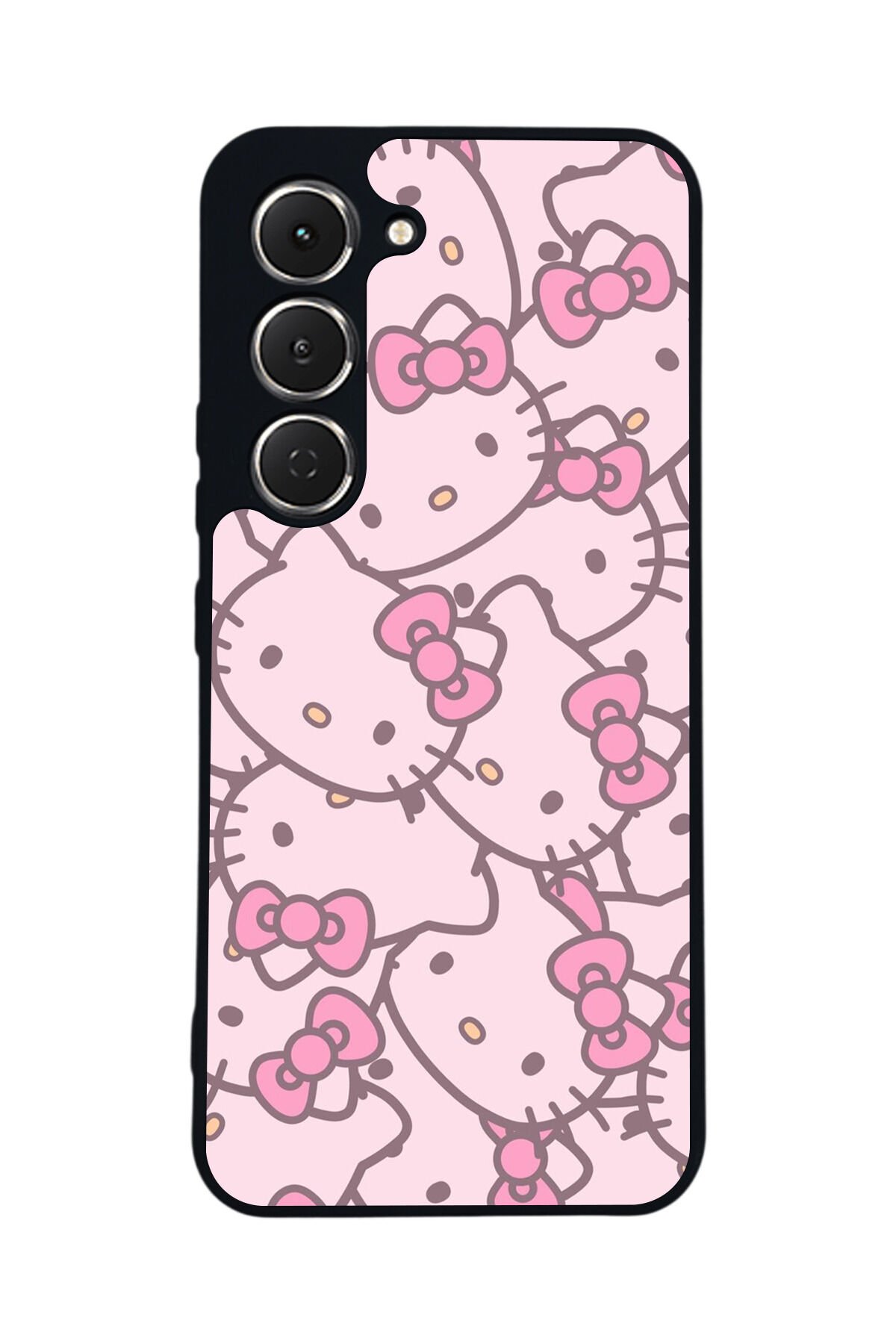 Tecno Spark 40 Pro Uyumlu HelloKitty Tasarımlı Glossy Premium Kılıf