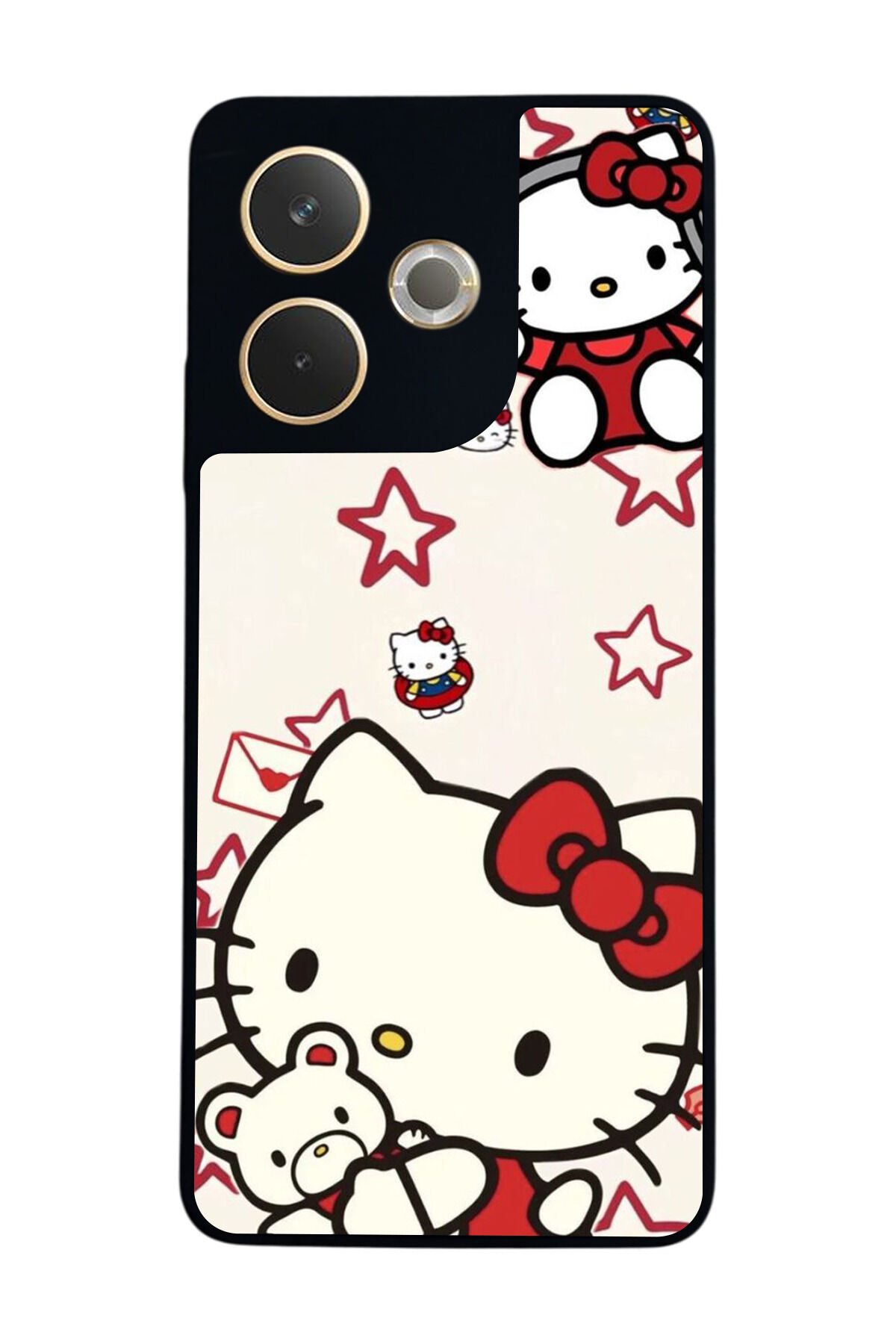 Oppo A5 Pro Uyumlu HelloKitty Tasarımlı Glossy Premium Kılıf