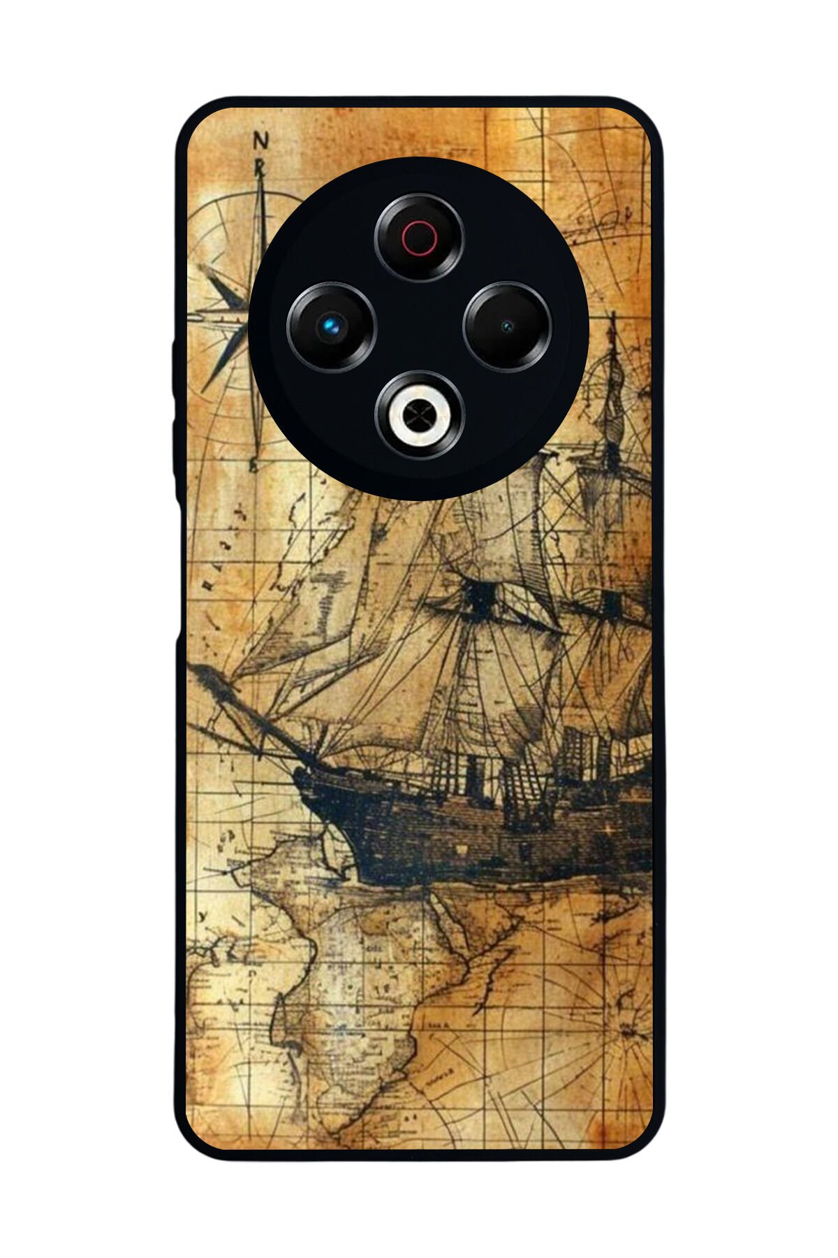 Tecno Spark 30 Uyumlu Korsan Tasarımlı Glossy Premium Kılıf