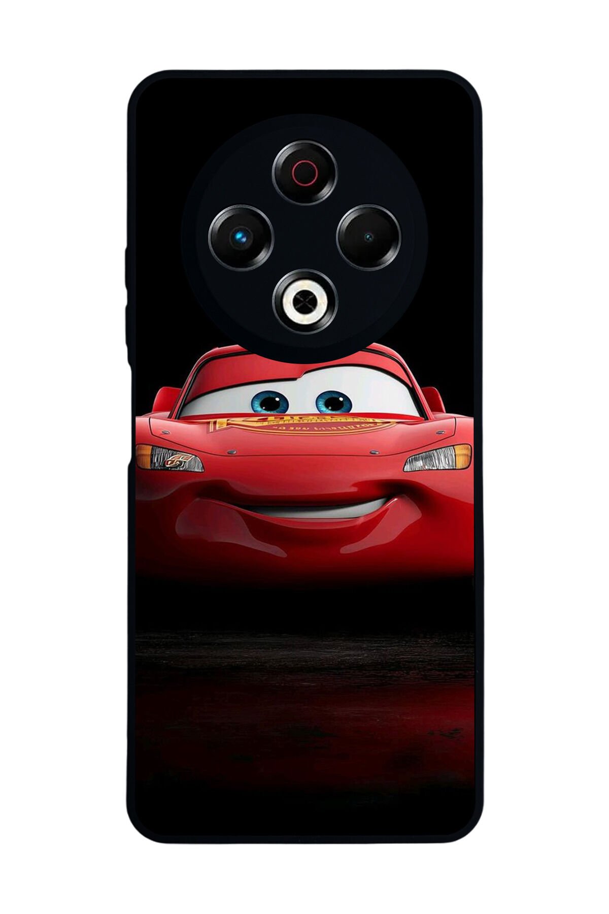 Tecno Spark 30 Uyumlu Simsek McQueen Tasarımlı Glossy Premium Kılıf