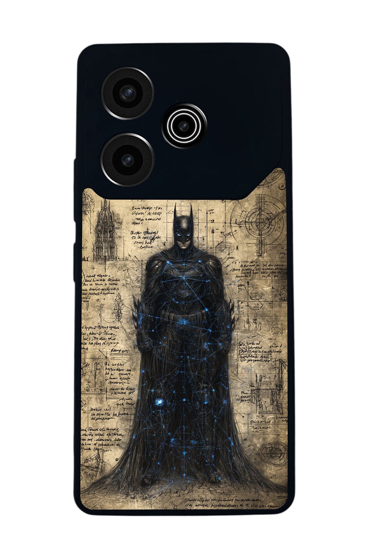 Tecno Pova 6 Uyumlu Batman Tasarımlı Glossy Premium Kılıf