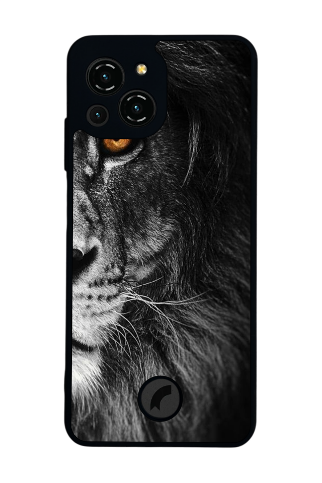 Reeder S23 Pro Max Uyumlu Aslan Tasarımlı Glossy Premium Kılıf