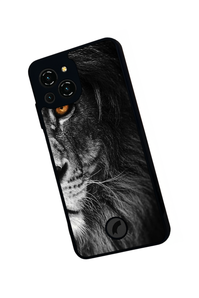 Reeder S23 Pro Max Uyumlu Aslan Tasarımlı Glossy Premium Kılıf
