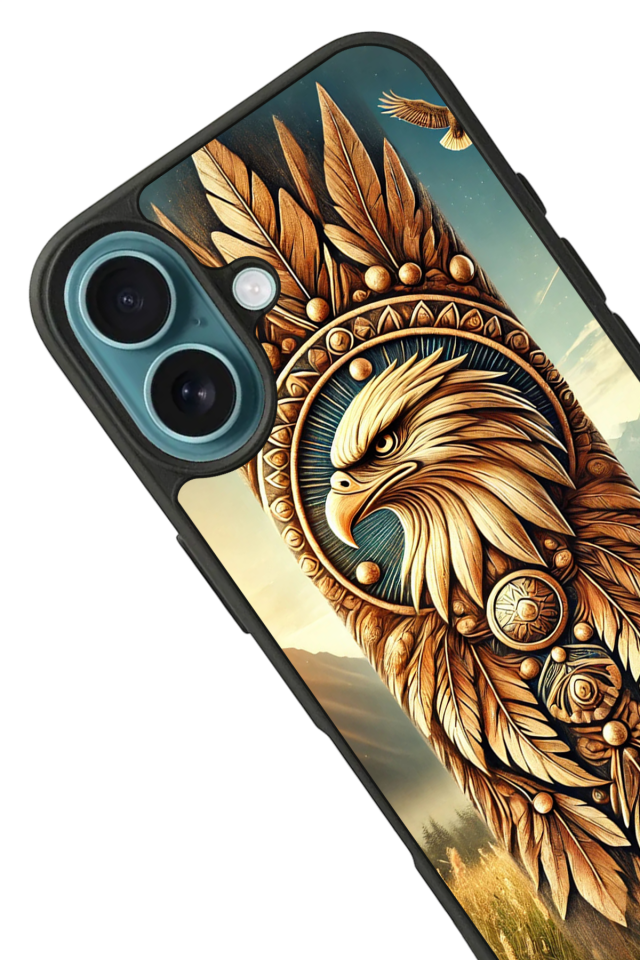 iPhone 16 Uyumlu Besiktas Tasarımlı Glossy Premium Kılıf