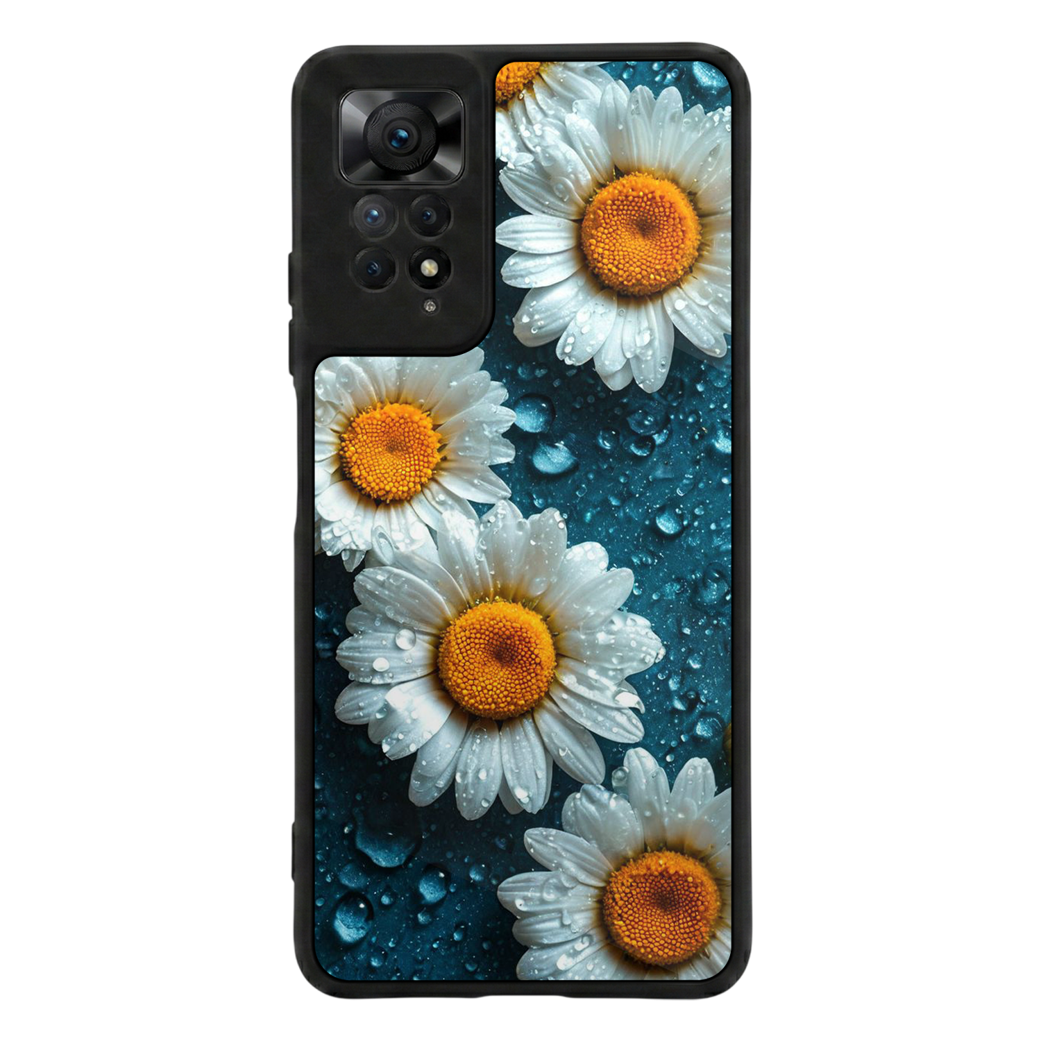 Xiaomi Redmi Note 12 Pro Uyumlu Cicek Tasarımlı Glossy Premium Kılıf