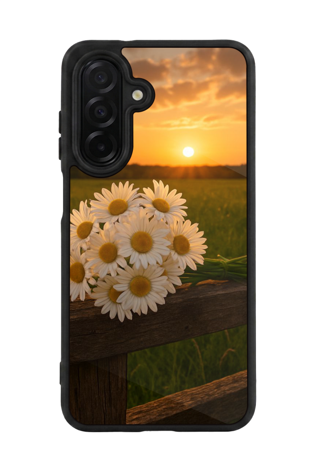 Samsung Galaxy A26 Uyumlu Cicek Tasarımlı Glossy Premium Kılıf