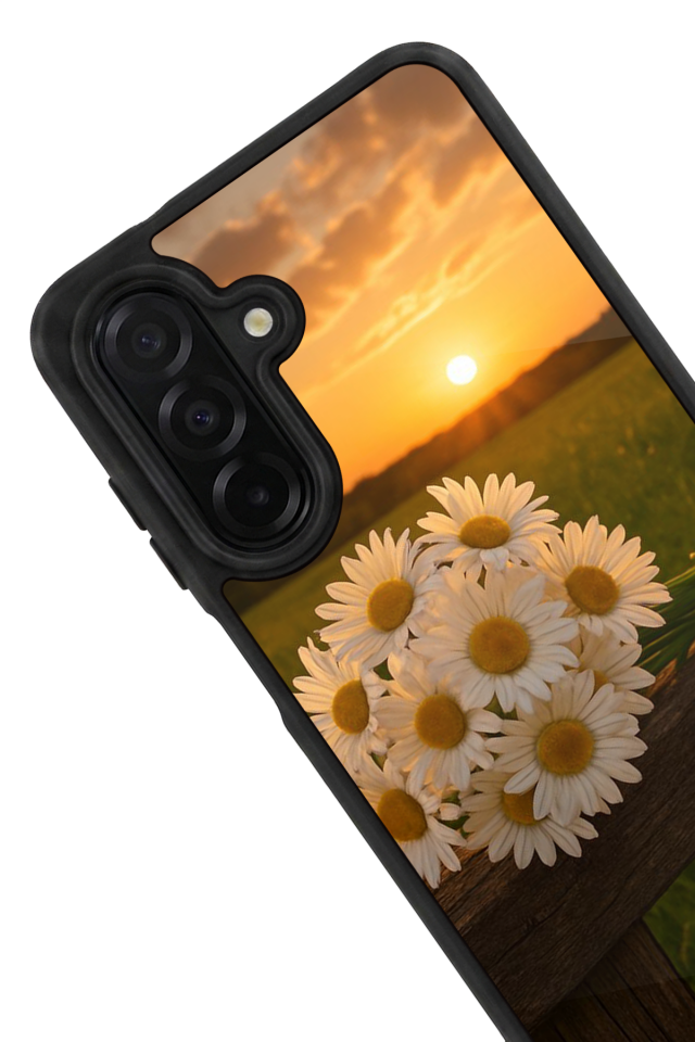 Samsung Galaxy A26 Uyumlu Cicek Tasarımlı Glossy Premium Kılıf