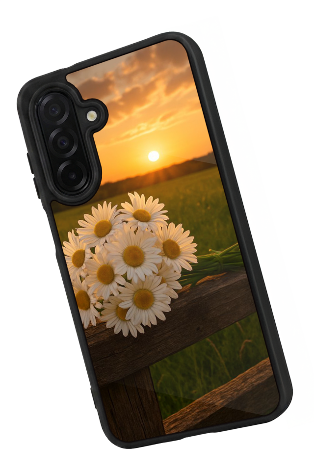 Samsung Galaxy A26 Uyumlu Cicek Tasarımlı Glossy Premium Kılıf