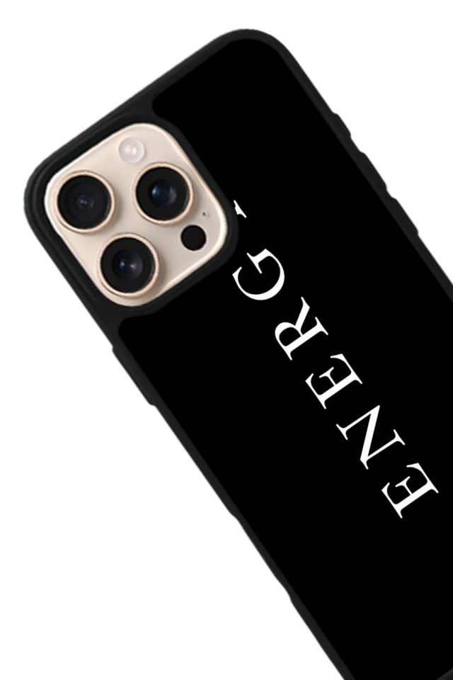 iPhone 15 Pro Max Uyumlu Energy Tasarımlı Glossy Premium Kılıf