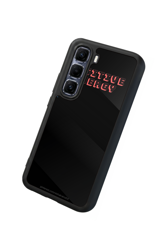 Infinix Hot 60 Pro Plus Uyumlu Energy Tasarımlı Glossy Premium Kılıf