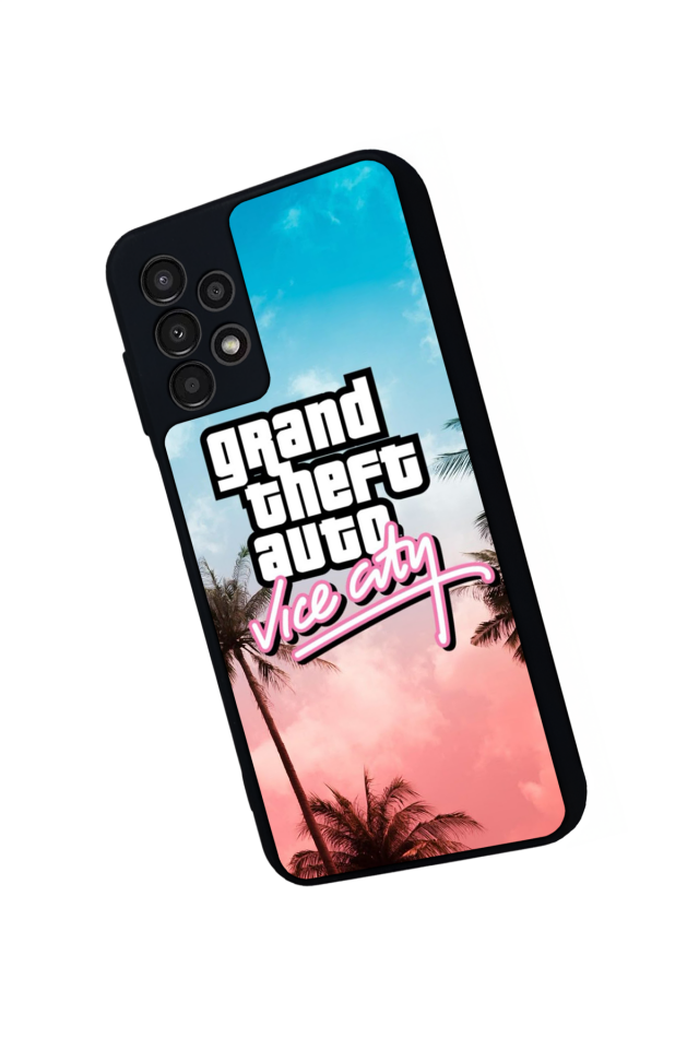 Samsung Galaxy A23 Uyumlu GTA Tasarımlı Glossy Premium Kılıf