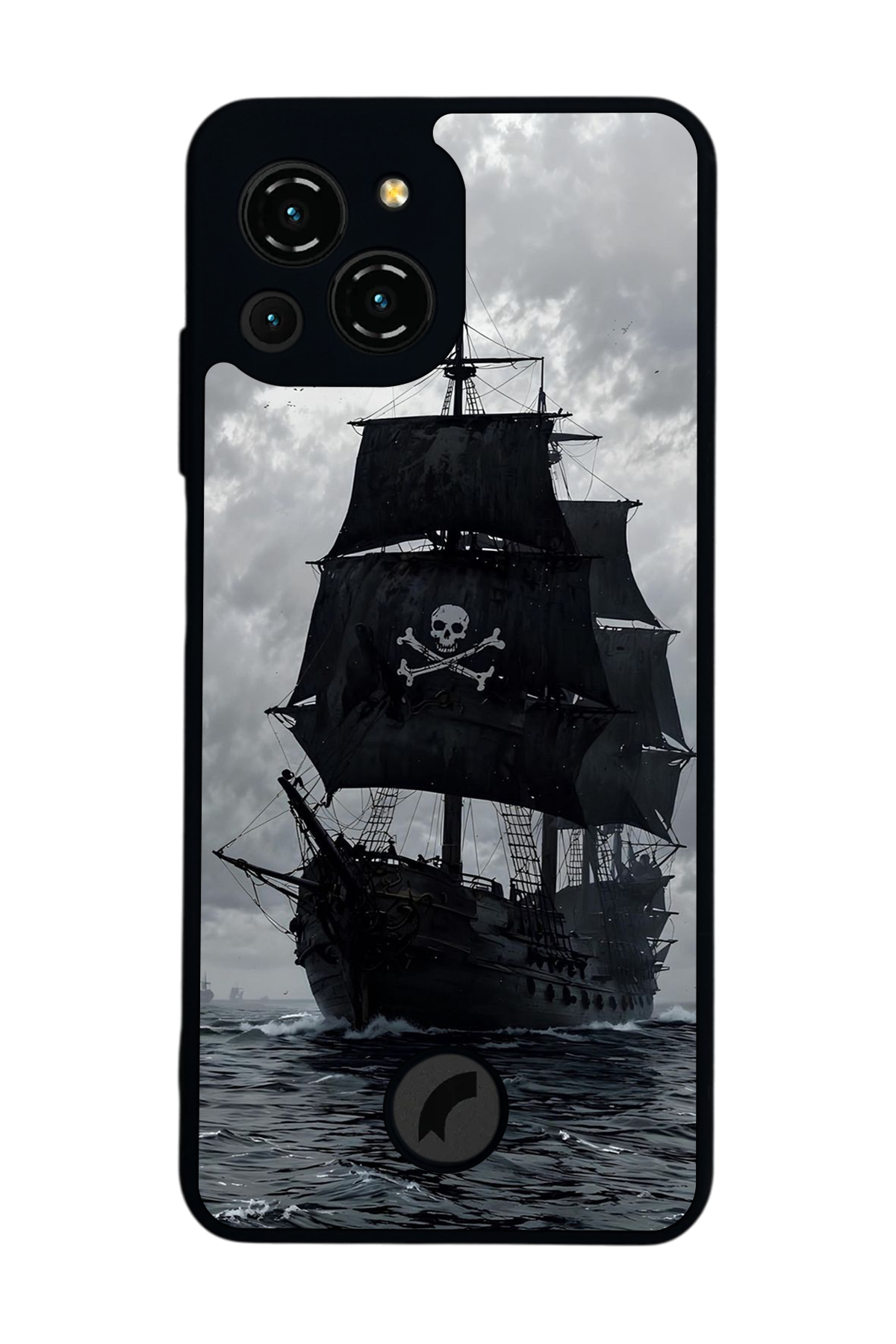 Reeder S23 Pro Max Uyumlu Korsan Tasarımlı Glossy Premium Kılıf