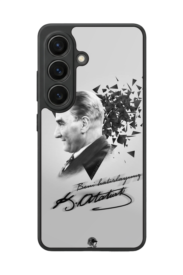 Samsung Galaxy S26 Uyumlu Mustafa Kemal Ataturk Tasarımlı Glossy Premium Kılıf