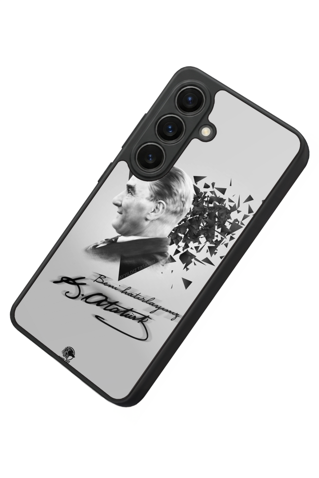 Samsung Galaxy S26 Uyumlu Mustafa Kemal Ataturk Tasarımlı Glossy Premium Kılıf