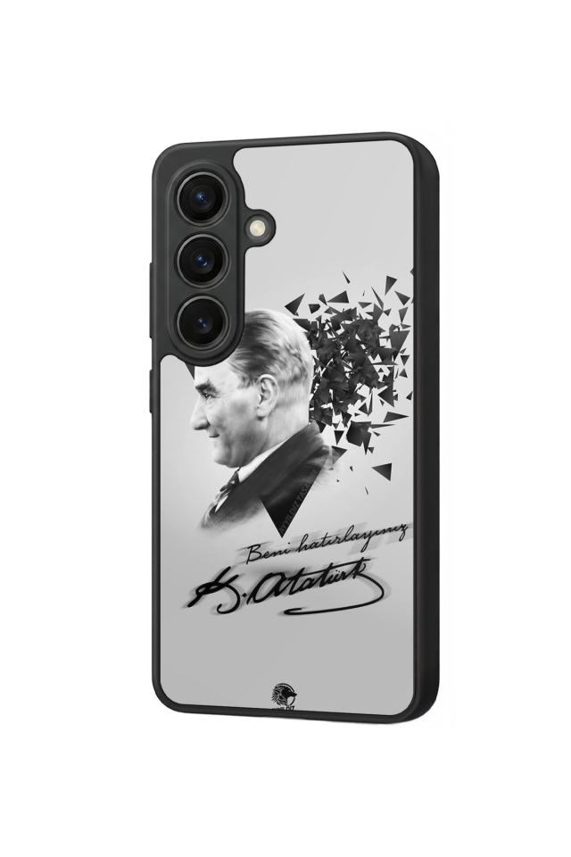 Samsung Galaxy S26 Uyumlu Mustafa Kemal Ataturk Tasarımlı Glossy Premium Kılıf