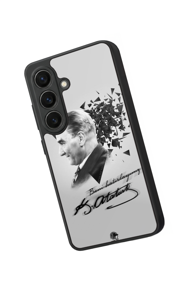 Samsung Galaxy S26 Uyumlu Mustafa Kemal Ataturk Tasarımlı Glossy Premium Kılıf