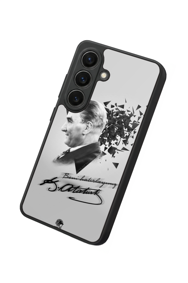 Samsung Galaxy S26 Uyumlu Mustafa Kemal Ataturk Tasarımlı Glossy Premium Kılıf
