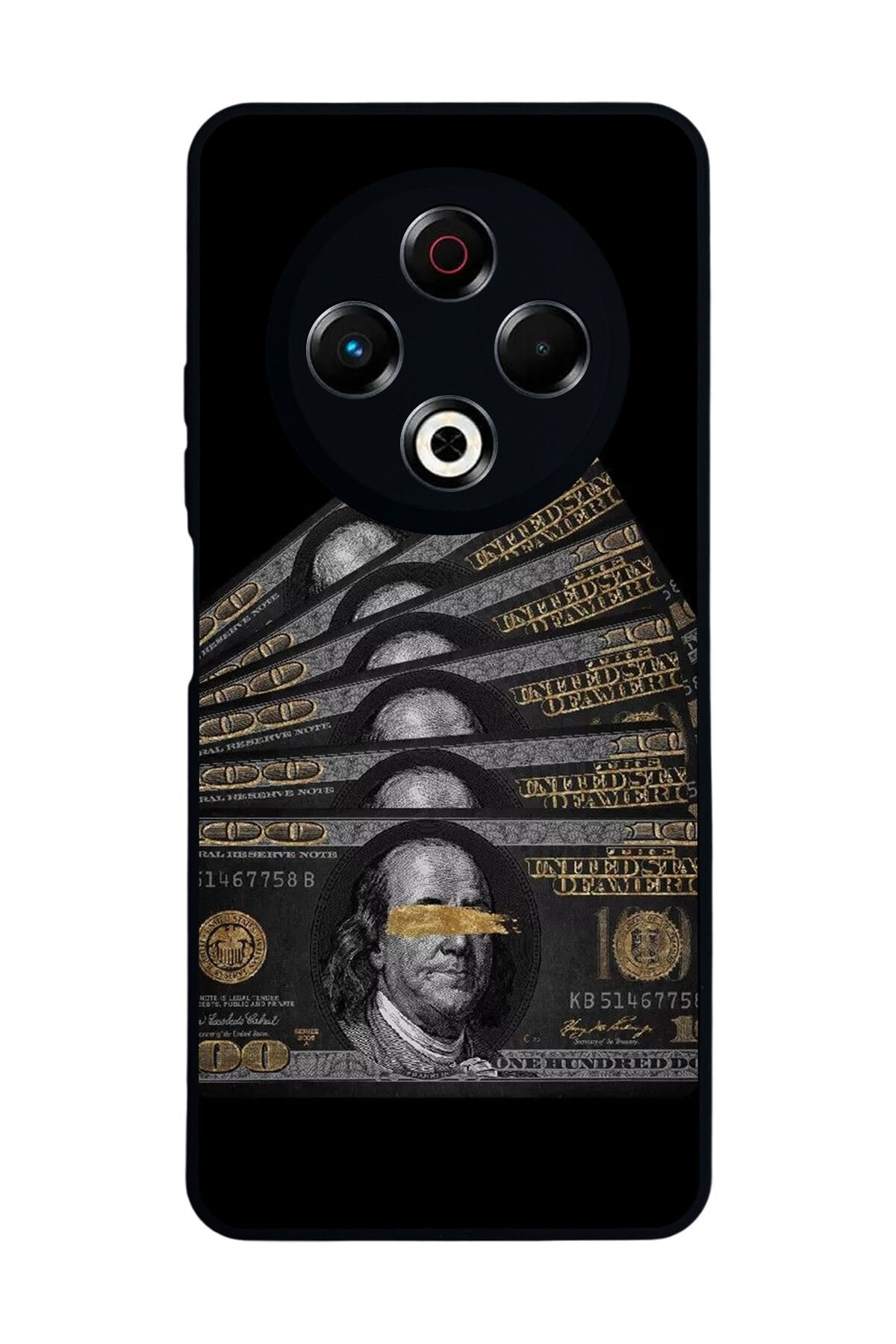 Tecno Spark 30 Uyumlu Para Tasarımlı Glossy Premium Kılıf