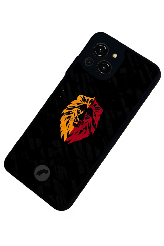 Reeder S23 Pro Max Uyumlu Aslan Tasarımlı Glossy Premium Kılıf