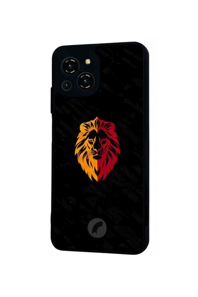 Reeder S23 Pro Max Uyumlu Aslan Tasarımlı Glossy Premium Kılıf