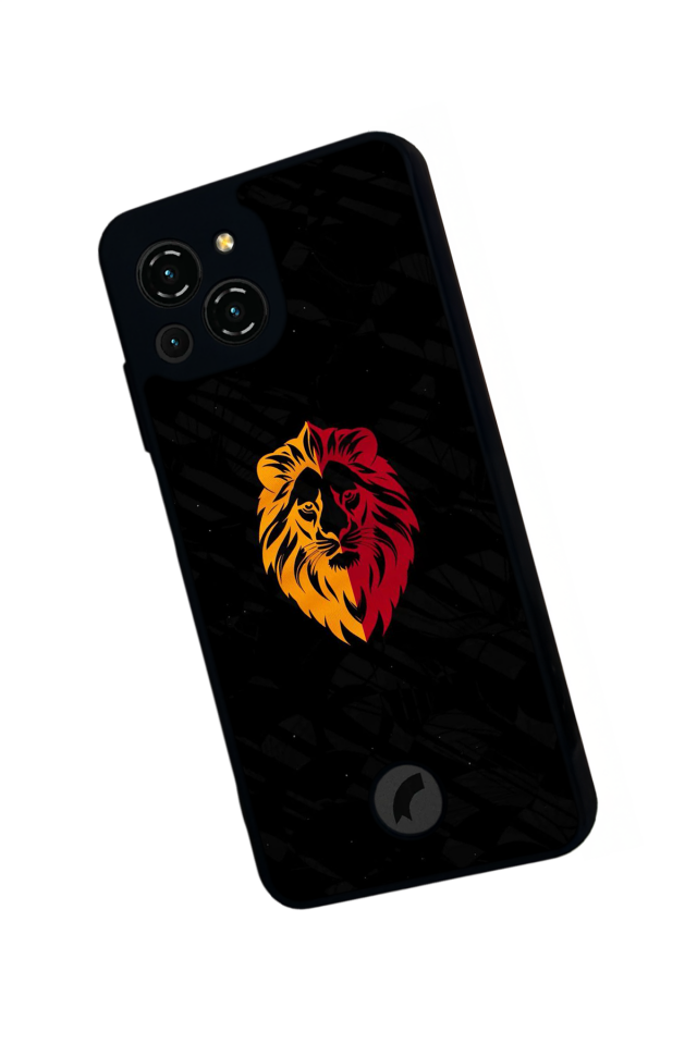 Reeder S23 Pro Max Uyumlu Aslan Tasarımlı Glossy Premium Kılıf