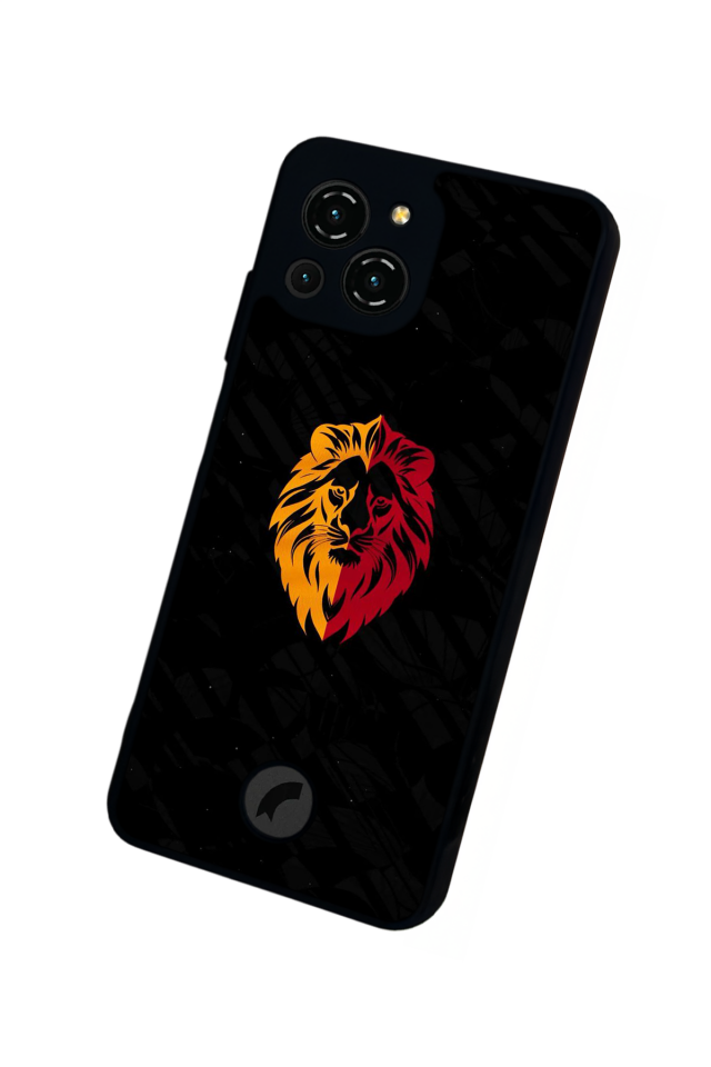 Reeder S23 Pro Max Uyumlu Aslan Tasarımlı Glossy Premium Kılıf
