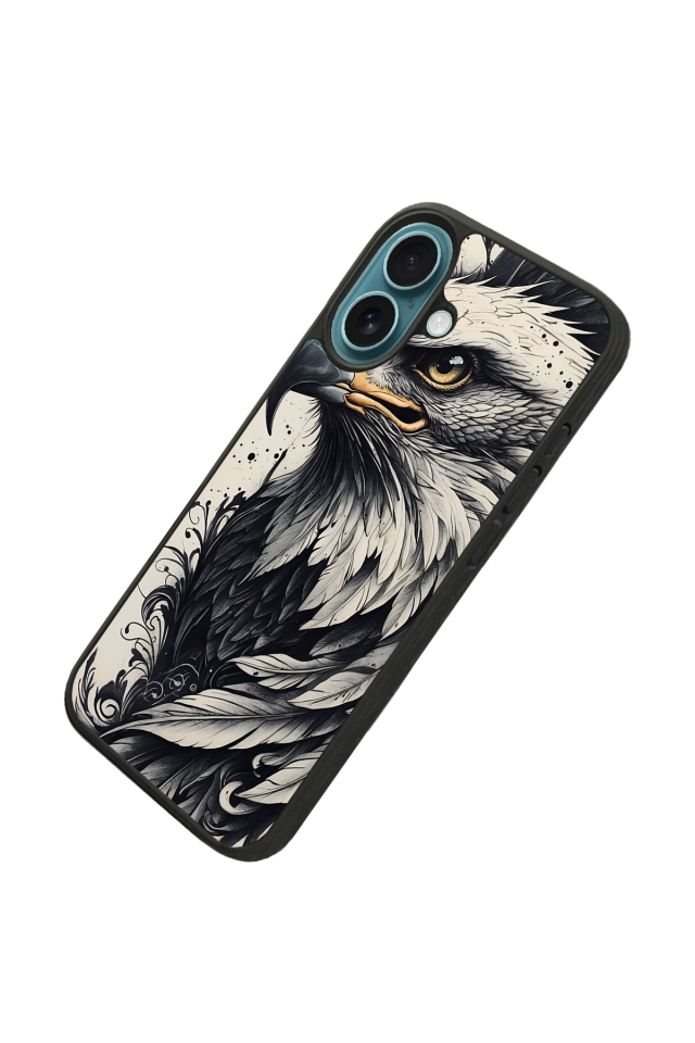 iPhone 16 Uyumlu Besiktas Tasarımlı Glossy Premium Kılıf