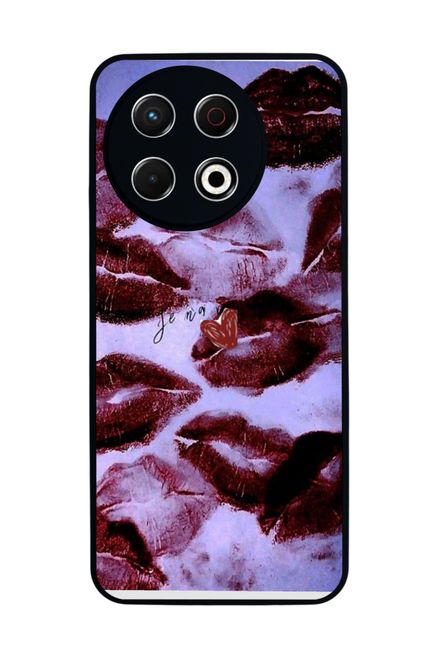 Tecno Spark 30 Pro Uyumlu Dudak Tasarımlı Glossy Premium Kılıf