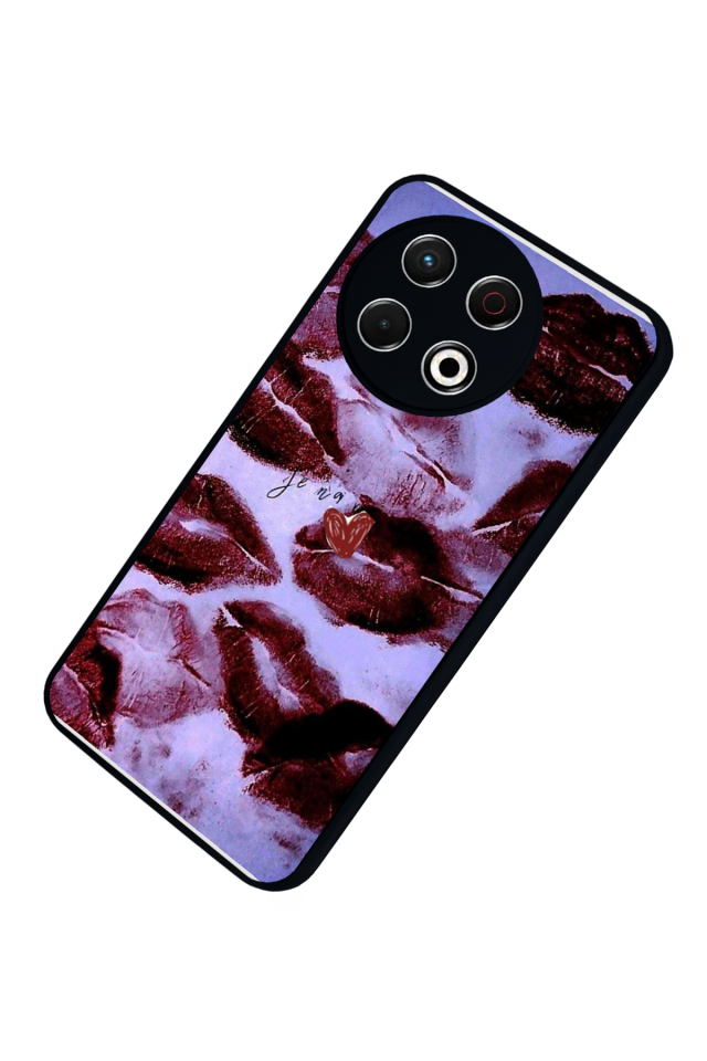 Tecno Spark 30 Pro Uyumlu Dudak Tasarımlı Glossy Premium Kılıf