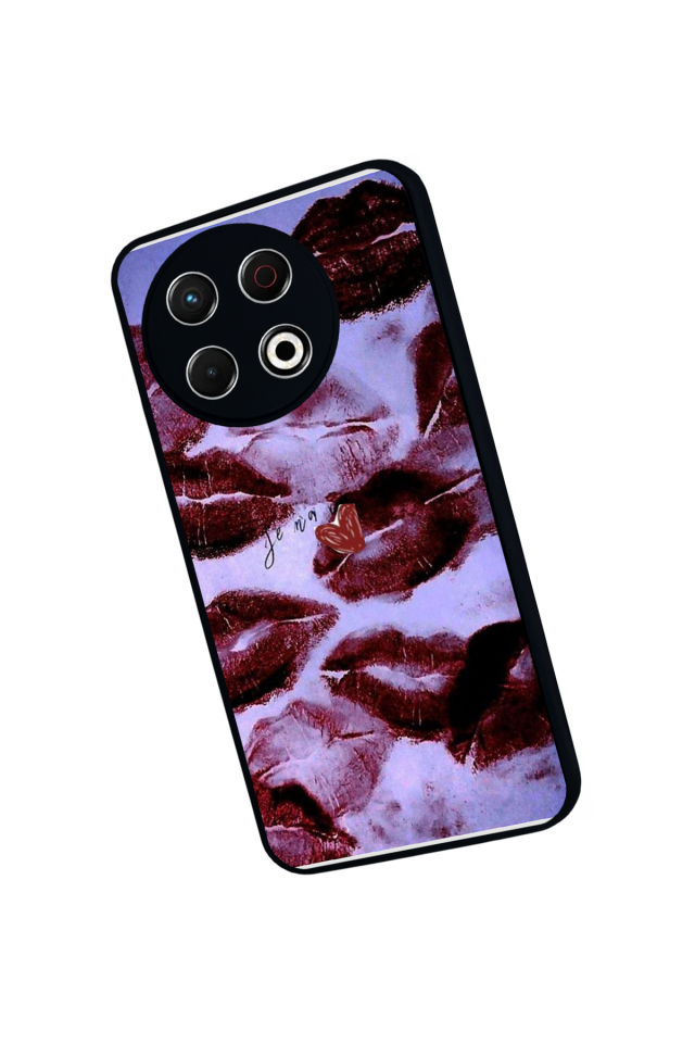 Tecno Spark 30 Pro Uyumlu Dudak Tasarımlı Glossy Premium Kılıf