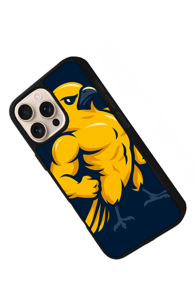 iPhone 16 Pro Uyumlu Fenerbahce Tasarımlı Glossy Premium Kılıf