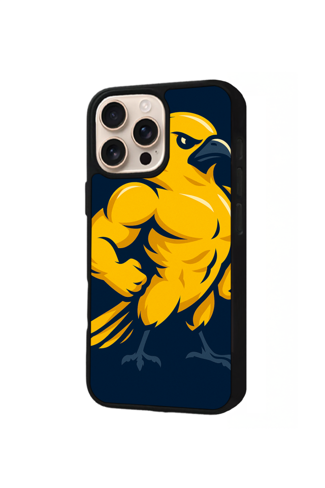 iPhone 16 Pro Uyumlu Fenerbahce Tasarımlı Glossy Premium Kılıf