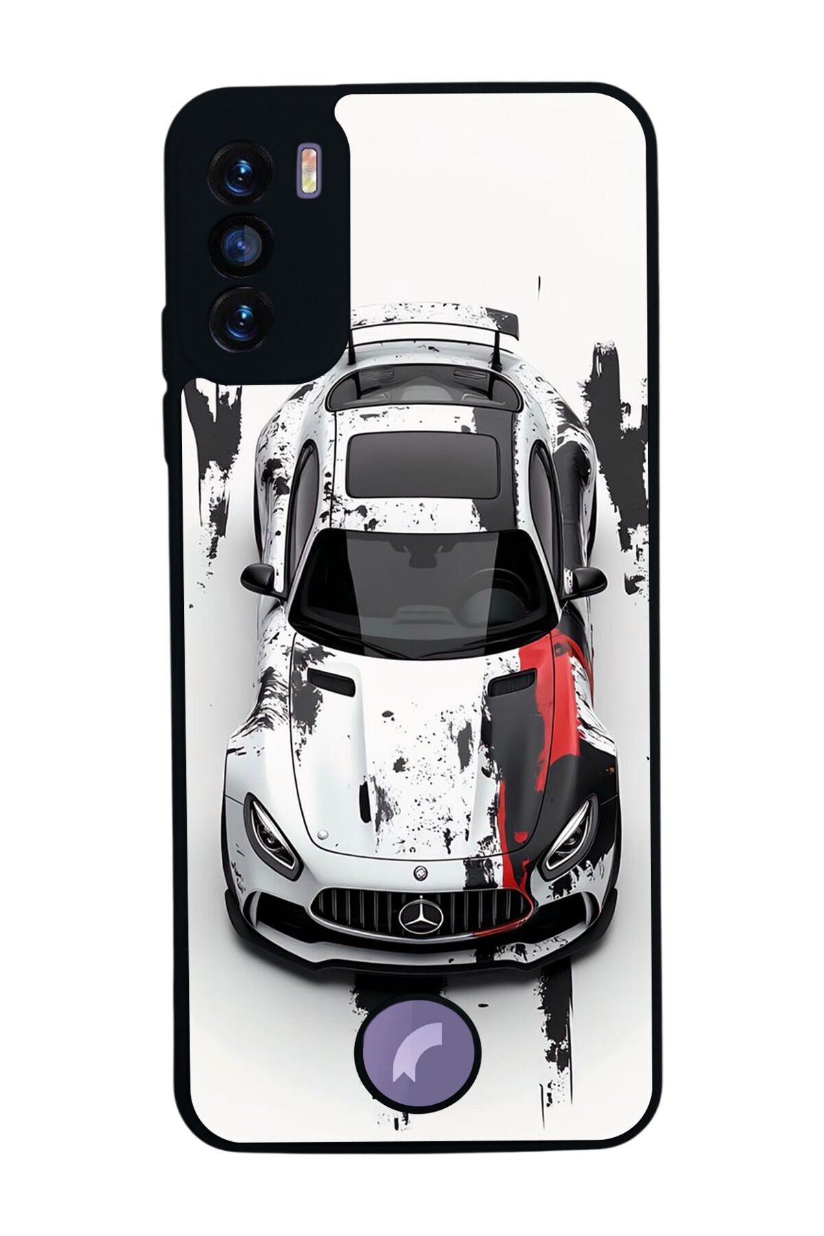 Reeder S19 Max Pro S Uyumlu Mercedes Tasarımlı Glossy Premium Kılıf