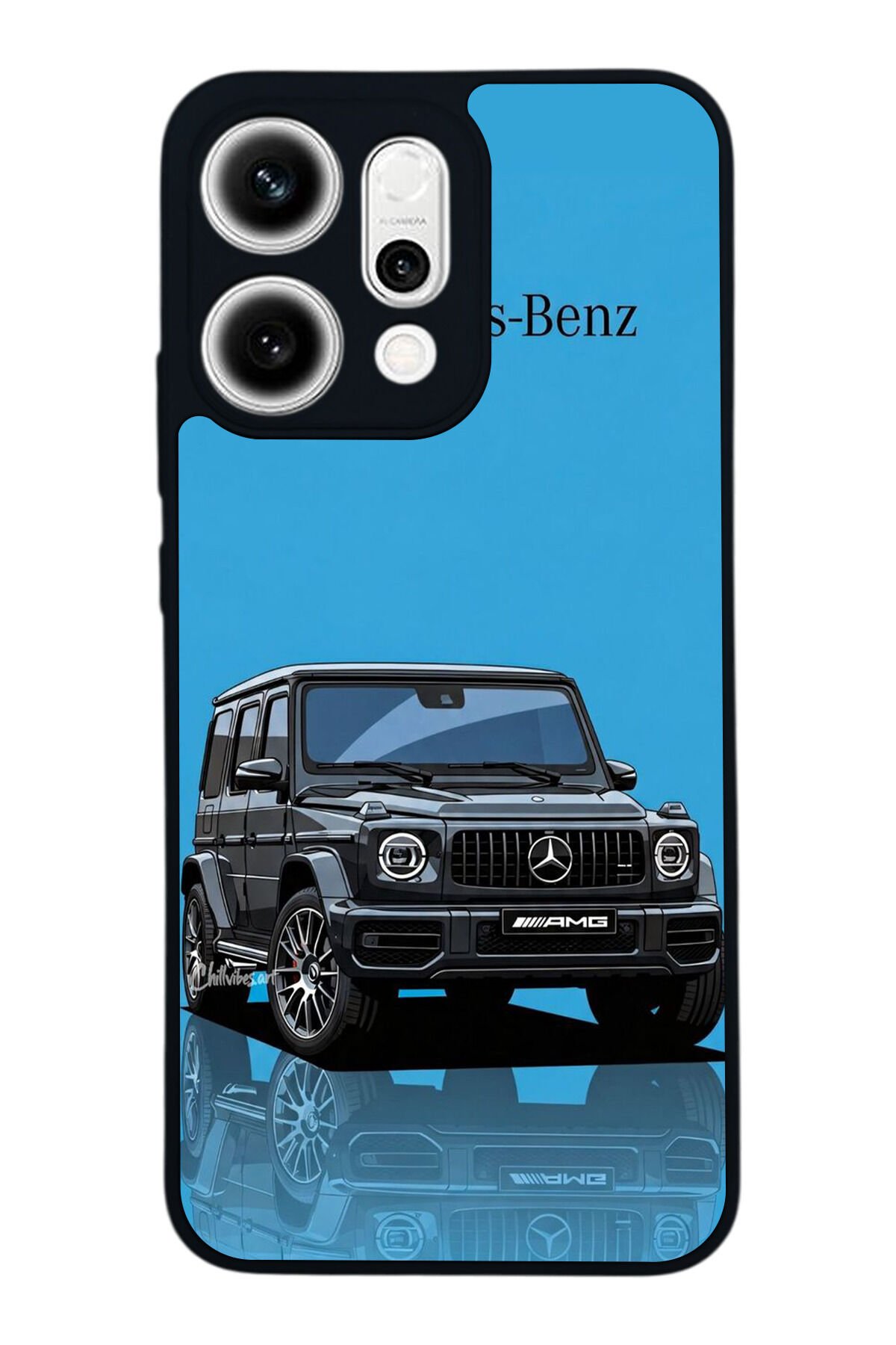 Oppo Reno 14 Uyumlu Mercedes Tasarımlı Glossy Premium Kılıf