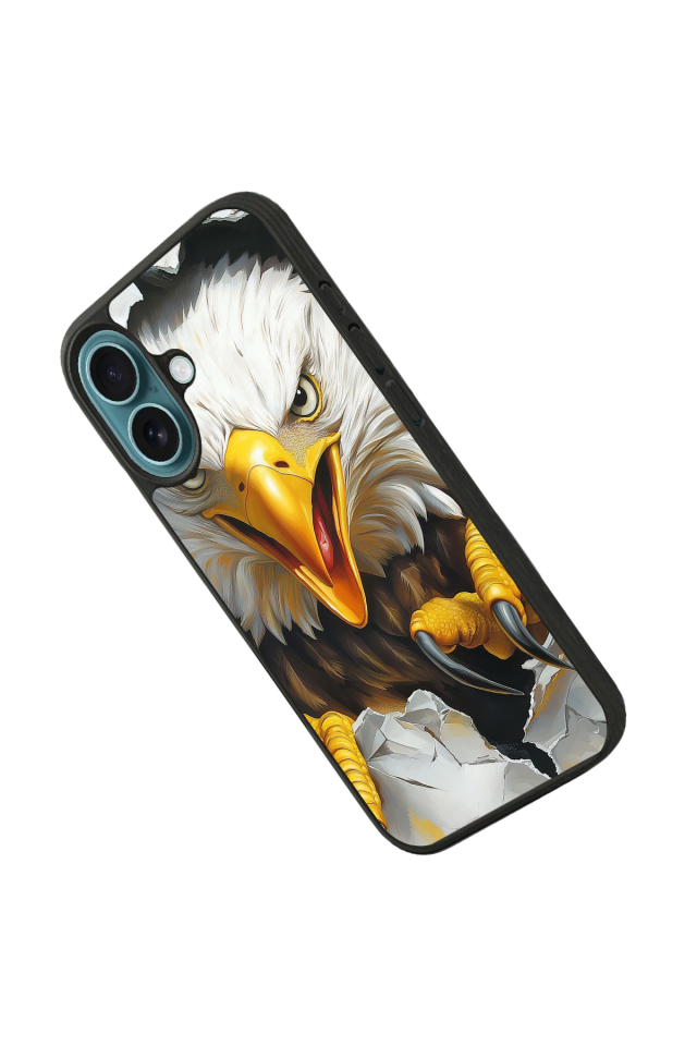 iPhone 16 Uyumlu Besiktas Tasarımlı Glossy Premium Kılıf